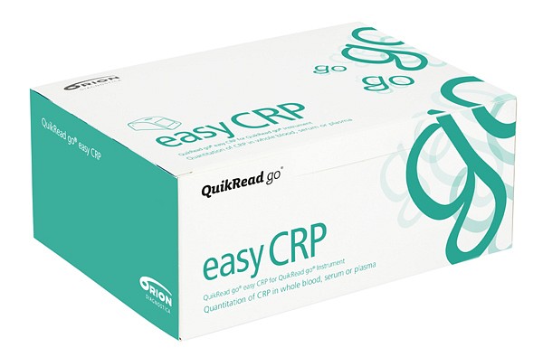Quikread go easy CRP 50 tester med sample collector 10ul