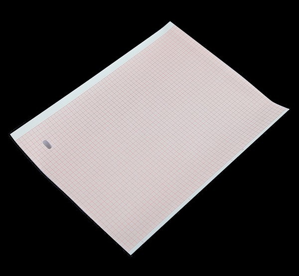 Reg papper ekg marquette 210x280mm 300blad m rutnät veckat