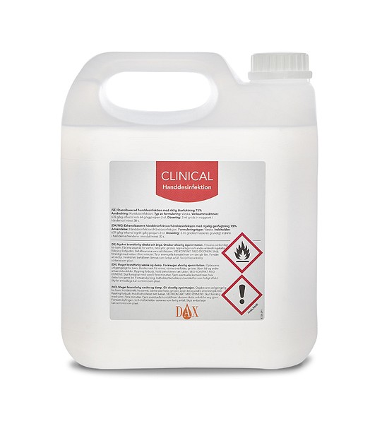 Handdesinfektion DAX Clinical 4000ml refill till Safepoint+