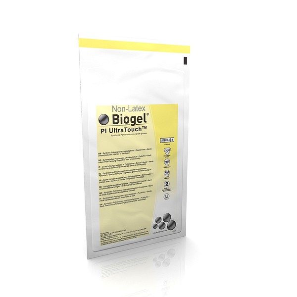 Handske op Biogel PI Ultratouch 6,5 steril latexfri puderfri natur