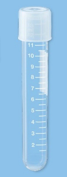 Rör 13ml 100x16mm PP ventilation transparent gradering