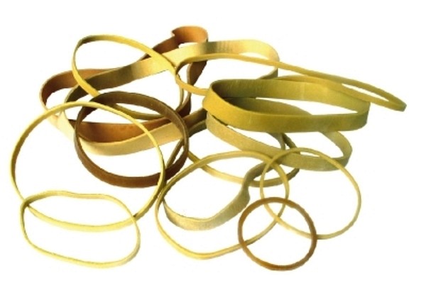 Gummiband typ 38 3x160mm miljövänlig 0,5kg/ask