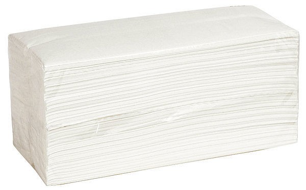 Pappershandduk Careness 23x31cm 2-lag vit excellent c-vikt Ecolabel