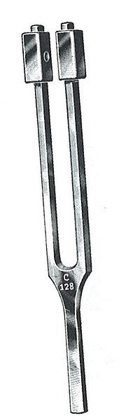 Stämgaffel med dämpare c128 avd-kval