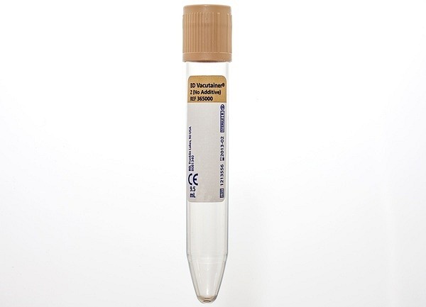 Vakuumrör BD Vacutainer Urin, u. tillsats, 10/9,5 ml, orange, pappersetiket