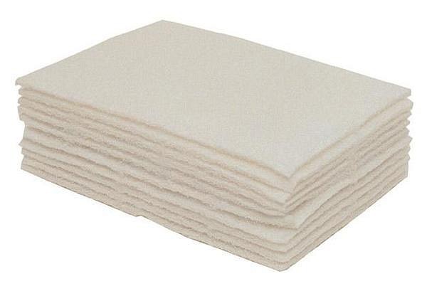 Skurnylon 15x22cm vit utan slipmedel