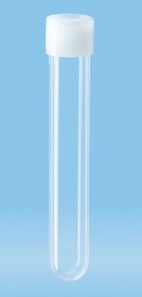Rör 13ml 101x16,5mm PP transparent steril skruvkork