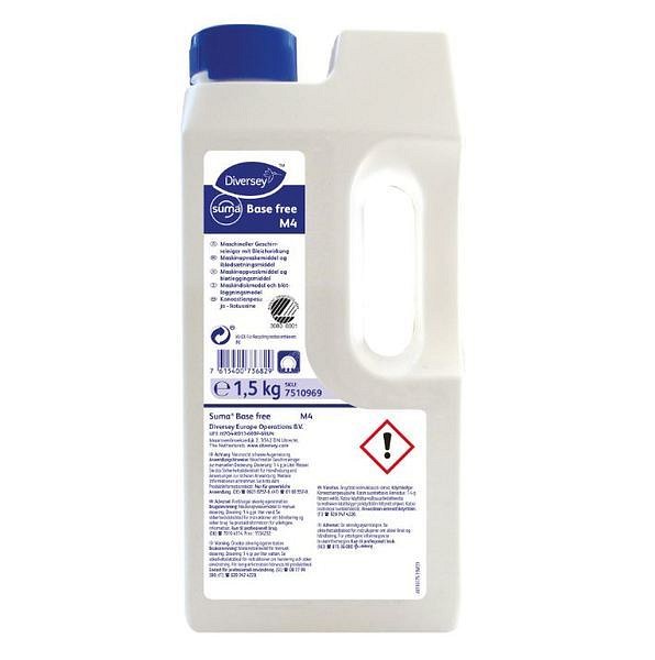 Maskindisk Suma Base free M4 1,5kg pulver pH 11 Svanenmärkt
