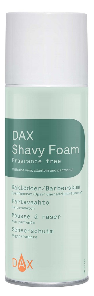 Raklödder DAX Shavy Foam 200ml oparfymerad