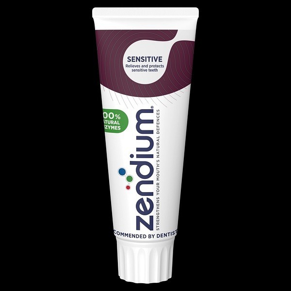 Tandkräm Zendium Sensitive 75ml med fluor enzym xylitol