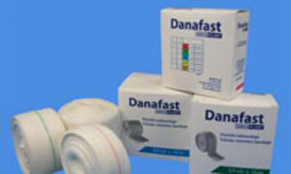 Tubbandage Danafast 5cmx10m grön fot/hand/armar/små ben