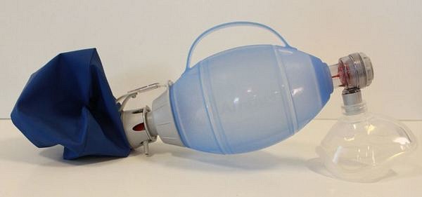 Andningsballong Ambu silicone >30kg flergångs med mask stl 5