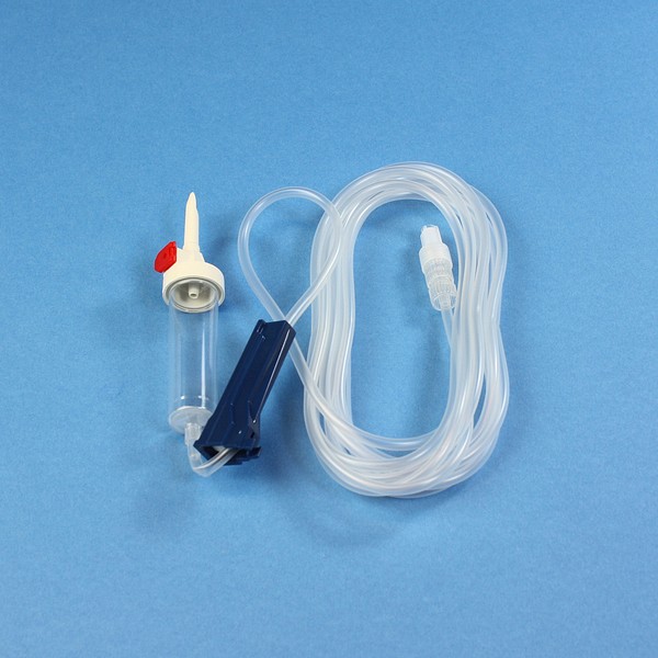 Infusionsaggregat Mediplast luftat 320cm. Steril, DEHP-fri PVC