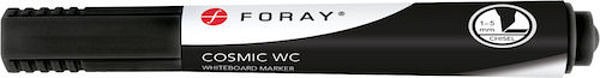 Whiteboardpenna Foray svart snedskuren spets 1-5mm