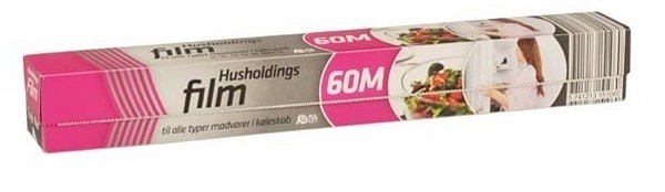 Plastfilm rul-let 9 my 29cmx60m pe operforerad