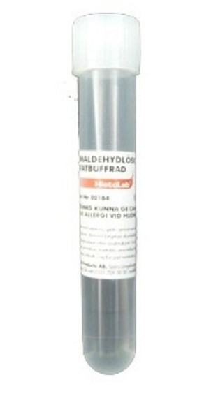 Formaldehyd 4% buffrad i 13ml rör lösning 10ml 100st/fp