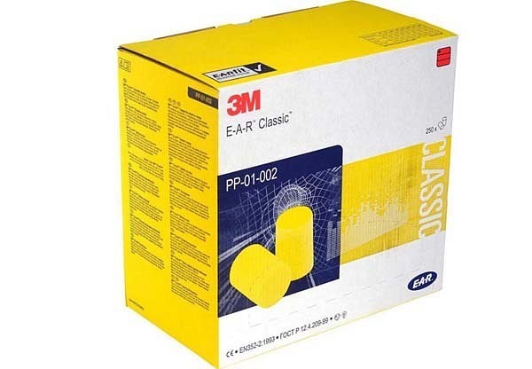 Hörselpropp 3M Ear Classic medium gul par/frp