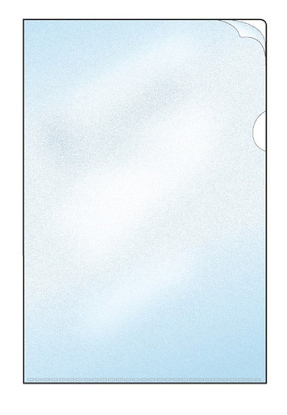 Plastmapp A4 0,18mm transp reflexfri miljövänlig PP