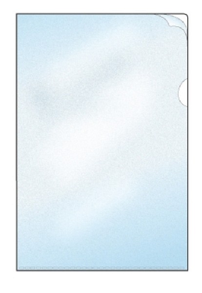 Plastmapp A4 transparent 0,12mm miljövänlig PP