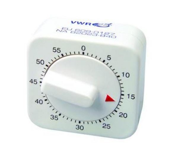 Signalur analog bord 60min med vred och larm