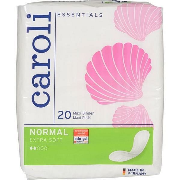 Sanitetsbinda Caroli Normal 9x22cm Svanenmärkt