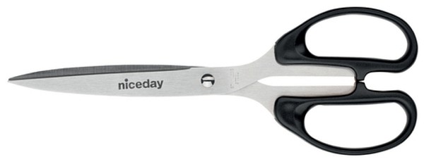 Universalsax Niceday 16cm rostfri plasthandtag svart