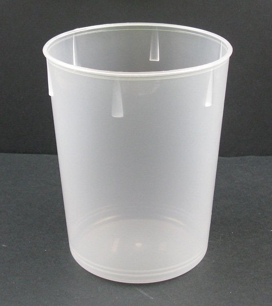 Burk 500ml ø85mm h111mm pp passande lock 5042062 1st/fp