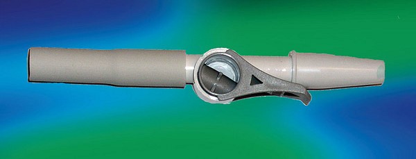 Kateterventil Bard Flip-Flo. Steril, PE plast, DEHP