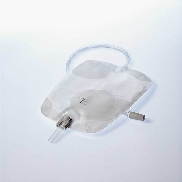 Benpåse Conveen Sec+ 0,5L slang 30cm. Backventil, tömbar, PVC-fri