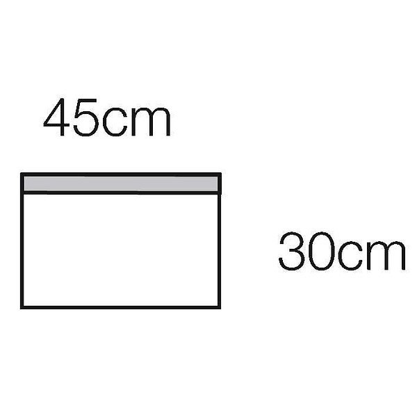 Op kantduk Steri-Drape 30x45cm steril transparent häftande