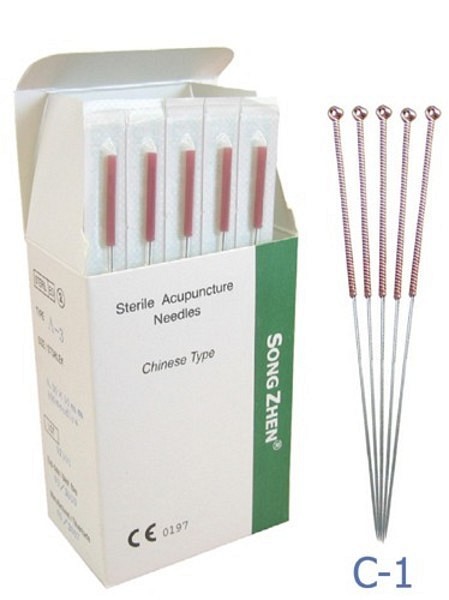 Akunål 0,30x25mm Eng 5-Pack S Kopparskaft