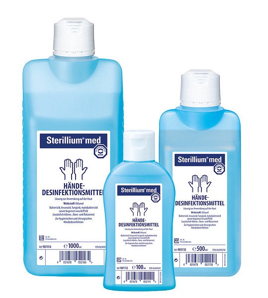 Handdesinfektion Sterillium Med, 500ml med pump, Etanol 85%