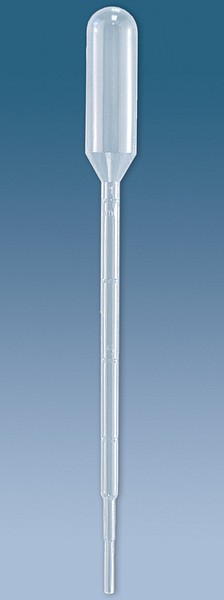 Pipett Dos Pl 3,5ml 156mm, S Fin Spets, Graderad