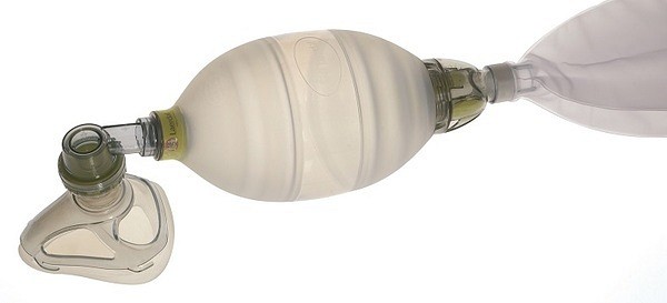 Andnballong M Vent, Vuxen, Flergång Mask Nr 3/4 Och 4/5, O2res O Ve