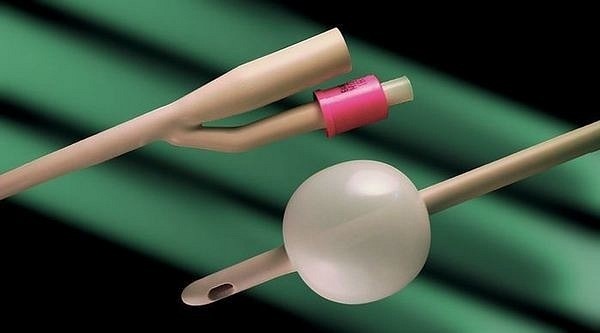 Urinkateter Biocath ch14 40cm Nelaton, latex hydrogel m bipackad spruta