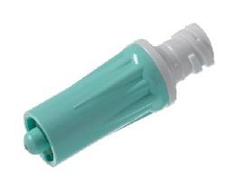 Adapter Texium Alaris. Steril, slutet hane/hona