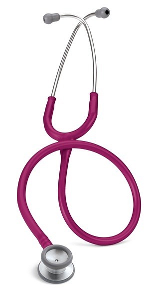 Stetoskop littmann classic 2 pediatrik hallonröd