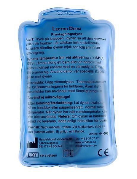 Värmedyna thermocare 8x14cm handmodell