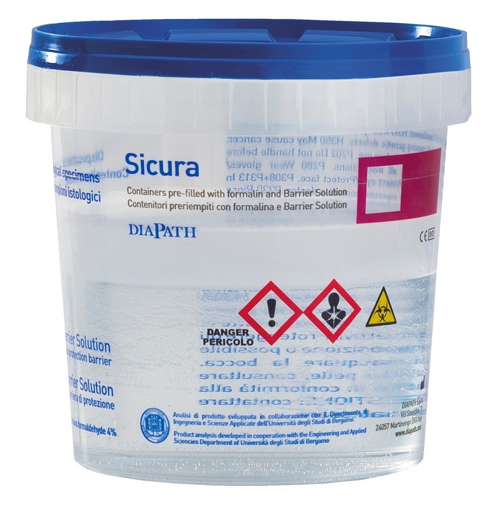 Pre-filled cont. 1 lt (600ml) 01 pc sicura