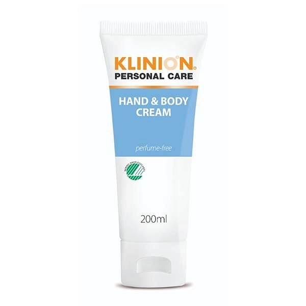 Hand & hudkräm Klinion 200ml pH 4,5 oparfymerad Svanenmärkt