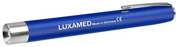 Pennlampa led blå 13cm 2St AAA batterier