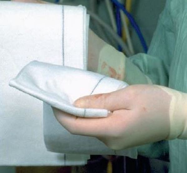 Op duk nonwoven Barrier 30x40cm steril röntgentråd 5-pack