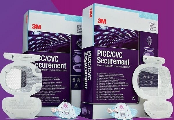 Tegaderm I.V Advanced CVK/PICC Secure Divece 8,5x11,5 cm steril