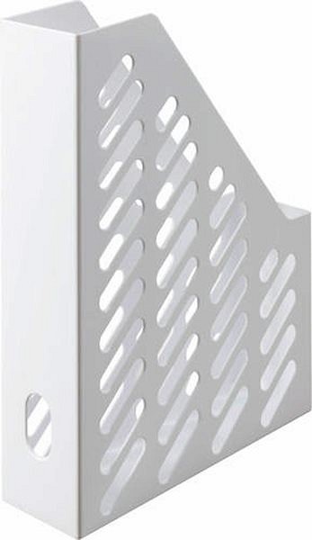 Tidskriftsamlare Han A4 vit plast 74x238x310mm