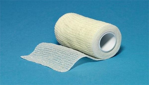 Fixeringsbinda Solifix 6cmx4m vit kohesiv elastricitet 110%