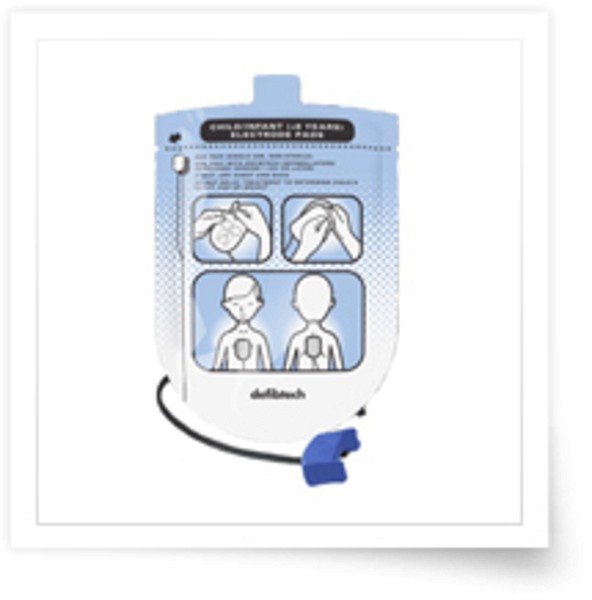 Deff elektrod lifeline aed ped passar till 10000703