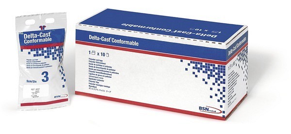 Gipsbinda Delta-Cast Conformable 10cmx3,6m vit