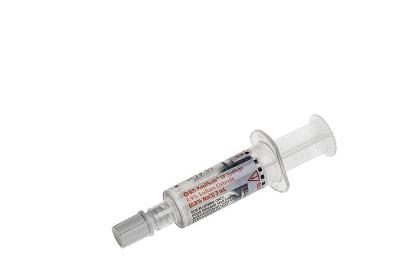 Förfylld spruta Posiflush l-l 3ml nacl 0,9%