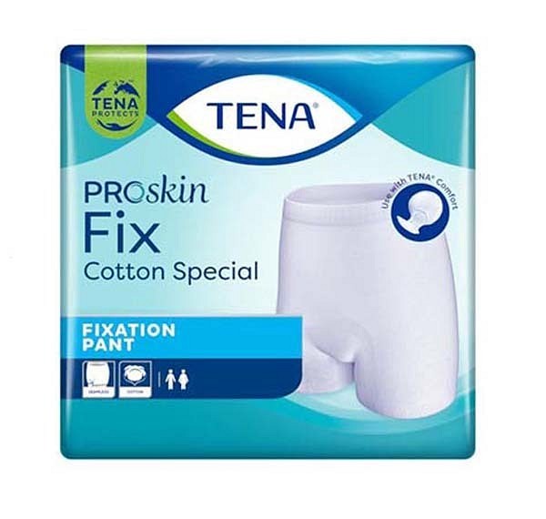 Fixeringsbyxa Tena Fix Cotton Special XL. Höft 95-120cm grön