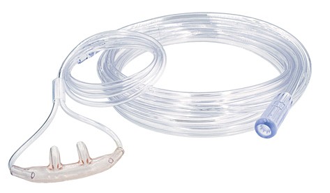 Syrgasgrimma salter vuxen normalflöde-6L/min PVC